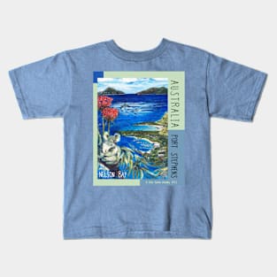 Nelson Bay Poster Kids T-Shirt